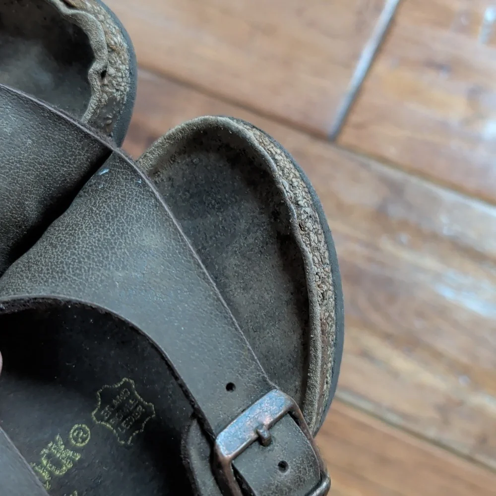 Birkenstock Milano Kids Dark Brown Sandals